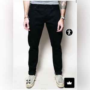 Rogue Territory Strong Taper Black Men's Jeans